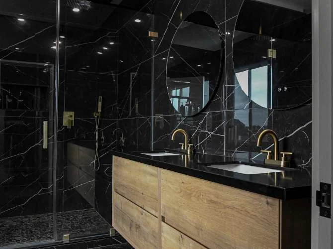 Modern bathroom renovation Coronado